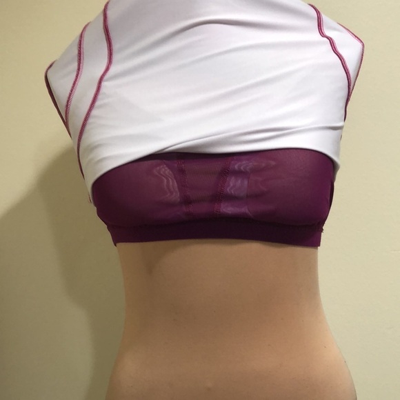 North Face Active Tank Top Size Large Purple Marble Tie Dye - Picture 7 of 12